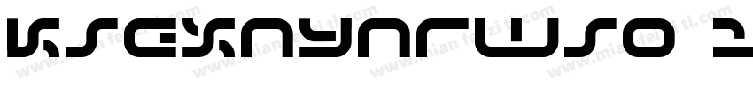 KSEXNYNRWS0 19 00字体转换